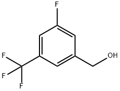 3-Fluoro-5-(trifluoromethyl)benzyl alcohol Structure