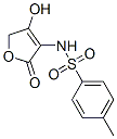 Benzenesulfonamide,  N-(2,5-dihydro-4-hydroxy-2-oxo-3-furanyl)-4-methyl- Struktur
