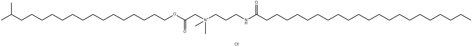 ISOSTEARYL BEHENAMIDOPROPYL BETAINATE CHLORIDE Structure