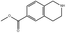 1,2,3,4-四氢异喹啉-6-羧酸甲酯 结构式