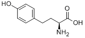 (S)-2-AMINO-4-(4-HYDROXY-PHENYL)-BUTYRIC ACID Structure