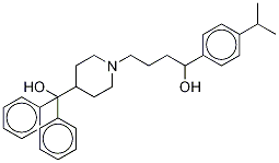 Decarboxy Fexofenadine Structure