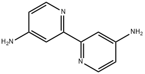 4,4'-ジアミノ-2,2'-ビピリジル 化学構造式