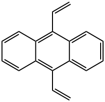 9,10-divinylanthracene Struktur