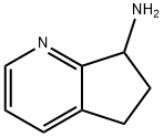 6,7-二氢-5H-7-氨基 –环戊[B]并吡啶,185122-75-2,结构式