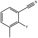 2-Fluoro-3-methylBenzonitrile 化学構造式