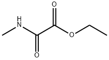 (メチルアミノ)(オキソ)酢酸エチル 化学構造式