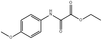 ethyl 2-(4-methoxyphenylamino)-2-oxoacetate Structure