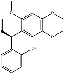 2-[(1R)-1-(2,4,5-Trimethoxyphenyl)-2-propenyl]phenol Structure