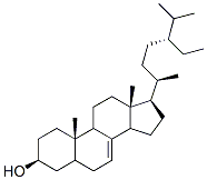 豆甾-7-烯-3-醇 结构式