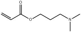 アクリル酸3-(ジメチルアミノ)プロピル 化学構造式
