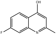 7-氟-4-羟基-2-甲基喹啉,18529-03-8,结构式