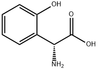 (R)-2-羟基苯甘氨酸, 185339-06-4, 结构式