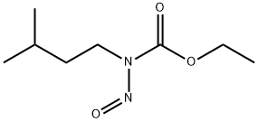 Carbamic  acid,  (3-methylbutyl)nitroso-,  ethyl  ester  (9CI) Struktur