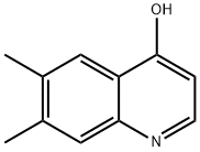 6,7-DIMETHYL-4-HYDROXYQUINOLINE,185437-33-6,结构式