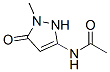 185451-42-7 Acetamide,  N-(2,5-dihydro-1-methyl-5-oxo-1H-pyrazol-3-yl)-