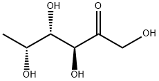 6-Deoxy-D-tagatose 结构式
