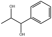 1-phenylpropane-1,2-diol Struktur