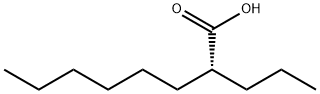 (R)-(-)-2-丙基辛酸, 185517-21-9, 结构式