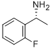 (R)-1-(2-フルオロフェニル)エチルアミン 化学構造式