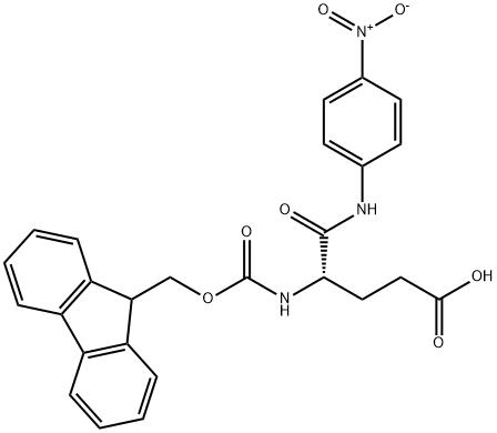 FMOC-GLU-PNA Struktur