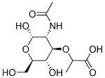 N-acetylmuramic acid Struktur