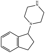 1-INDAN-1-YL-PIPERAZINE Structure