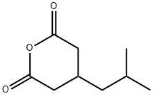 3-异丁基戊二酸酐 结构式
