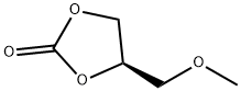 (R)-(+)-4-(メトキシメチル）-1,3-ジオキソラン-2-オン 化学構造式