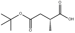 (R)-2-METHYLSUCCINIC ACID 4-TERT-BUTYL ESTER Struktur