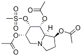 1,6,7,8-Indolizinetetrol, octahydro-, 1,6,8-triacetate 7-methanesulfonate, 1S-(1.alpha.,6.beta.,7.beta.,8.beta.,8a.beta.)-|