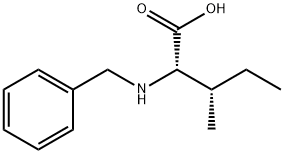 N-ベンジル-L-イソロイシン 化学構造式