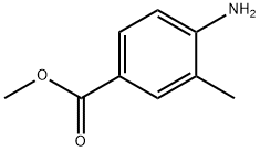 4-アミノ-3-メチル安息香酸メチル 化学構造式