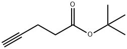 4-戊炔酸叔丁酯,185986-76-9,结构式