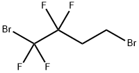 1,4-ジブロモ-1,1,2,2-テトラフルオロブタン 化学構造式