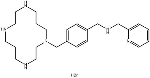 AMD 3465 (*Hexahydrobromide*) Struktur