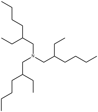 2-乙基-N,N-双(2-乙己基)-1-己胺, 1860-26-0, 结构式