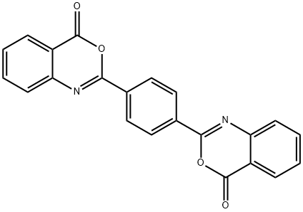 2,2'-(1,4-PHENYLENE)BIS-4H-3,1-BENZOXAZIN-4-ONE Structure