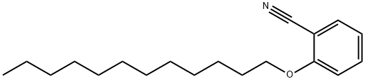 2-(十二烷氧基)苯甲腈 结构式