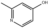 4-Hydroxy-2-methylpyridine Struktur