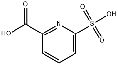 6-磺酸基吡啶-2-羧酸, 18616-02-9, 结构式