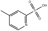 4-甲基吡啶-2-磺酰酸 结构式
