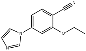 Benzonitrile, 2-ethoxy-4-(1H-imidazol-1-yl)- (9CI) Struktur