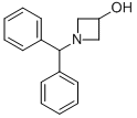 1-二苯甲基-3-羟基-N杂环丁烷,1862-17-5,结构式