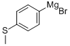 4-THIOANISOLEMAGNESIUM BROMIDE SOLUTION 0.5燤 IN THF, 18620-04-7, 结构式