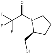 2-Pyrrolidinemethanol, 1-(trifluoroacetyl)-, (2S)- (9CI) Structure
