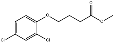 4-(2,4-ジクロロフェノキシ)酪酸メチル 化学構造式