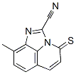 4H-Imidazo[4,5,1-ij]quinoline-2-carbonitrile,  9-methyl-4-thioxo-|