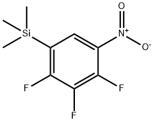 1-硝基-2,3,4-三氟-5-(三甲基硅烷基)苯,186315-89-9,结构式