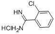 2-氯苯甲脒盐酸盐, 18637-02-0, 结构式